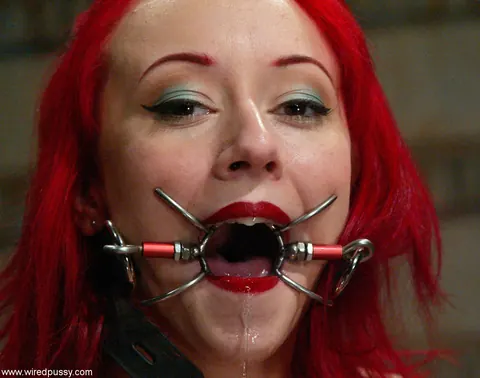 Sabrina Sparx: Petite Redhead MILF Dominates and Licks Bound Partner – photo 17 of 21