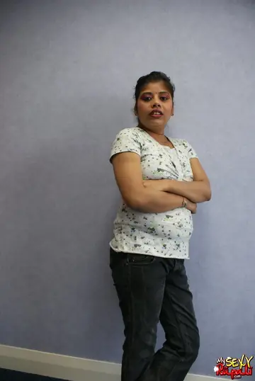 Pregnant Indian Woman Uncups Her Boobs and Strips Naked