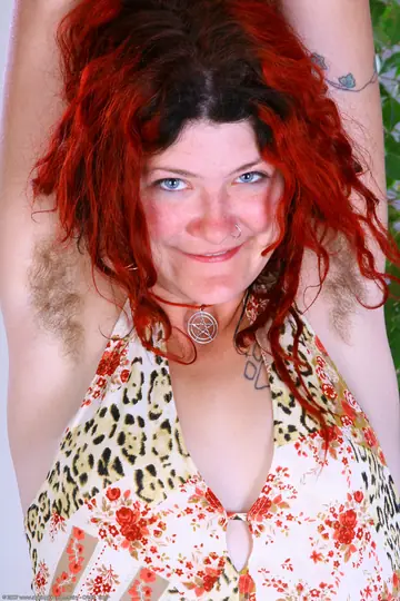 Thick Redhead MILF Undresses and Spreads Her Hairy Pussy Wide
