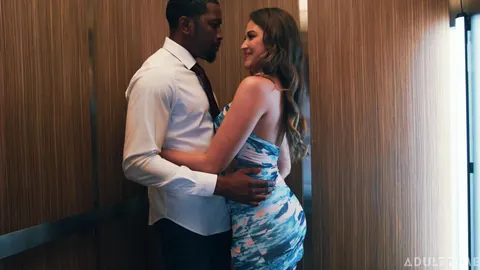 Gizelle Blanco: Tall Curly Brunette Takes Two Men in Interracial Threesome – photo 8 of 20