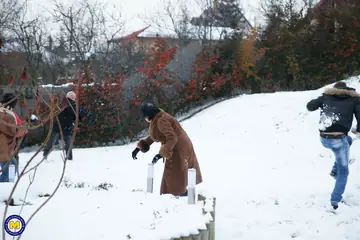 Mature Women in Stockings Share a Cock Outdoors in a Threesome