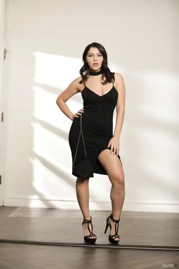 Valentina Nappi – Thick Italian Brunette in Heels Poses and Has Sex with a Black Partner