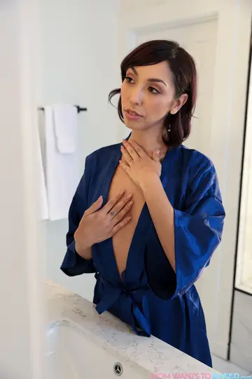 Latina MILF Sucks, Rides and Takes a Creampie from Two Men