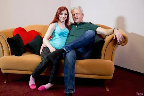 Vanessa Shelby: Redhead PAWG Rides Old Man After a Blowjob – photo 1 of 15