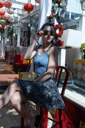 Tall Thick MILF Sucks and Fucks Huge Cock Outdoors
