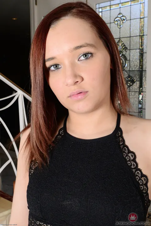 April Reid: Petite Redhead with Small Natural Tits and Tattoos Poses Nude – photo 1 of 21