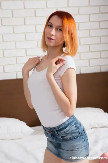 Elin Dane – European Redhead Spreads and Plays with Her Asshole
