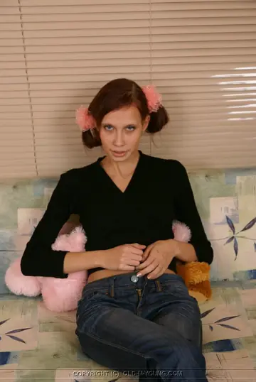 Skinny European Redhead Drinks Beer Before Anal Sex