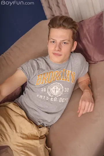 Guy Strips and Bends Over for Gay Sex