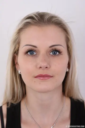 Czech Blonde Strips Out of Her Panties for First Interview