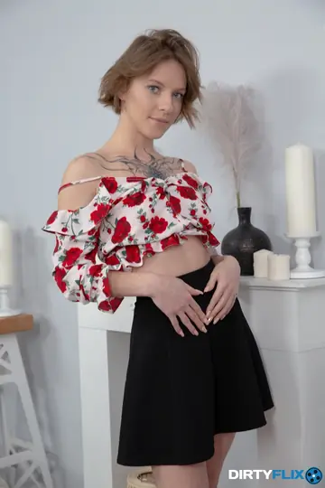 Skinny Blonde Russian Takes Anal Doggy Style