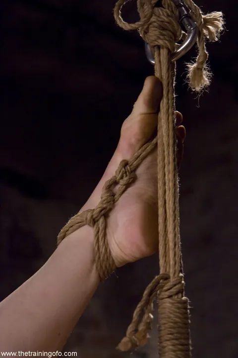 Thick Redhead MILF Spreads in Rope Bondage – photo 18 of 21