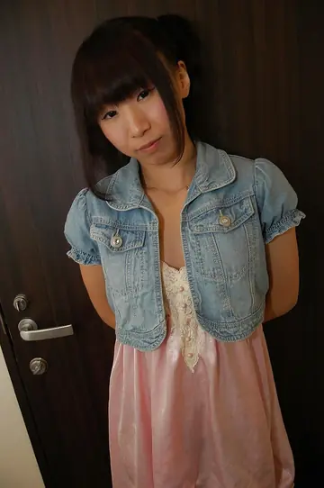 Yuki Hamatani – Asian Brunette Strips Out of Her Lingerie and Skirt to Show Her Hairy Bush
