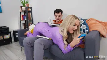 Dan Dangler – Blonde and Brunette with Enhanced Tits Suck and Fuck in a Threesome