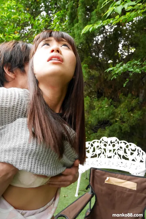 Japanese Brunette Undresses and Poses Nude – photo 14 of 21