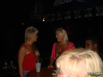 Tracy Lick – Tall Mature Blonde in Glasses Has Public Group Sex