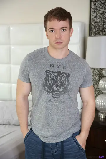 Two Men Strip and Fuck Bareback Until Cumshot