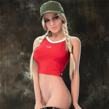 Busty Woman Strips Out of Her Military Uniform to Tease Her Tits