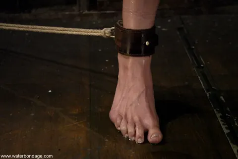 Amber Rayne: Petite Brunette MILF Bound in Water Bondage – photo 17 of 21