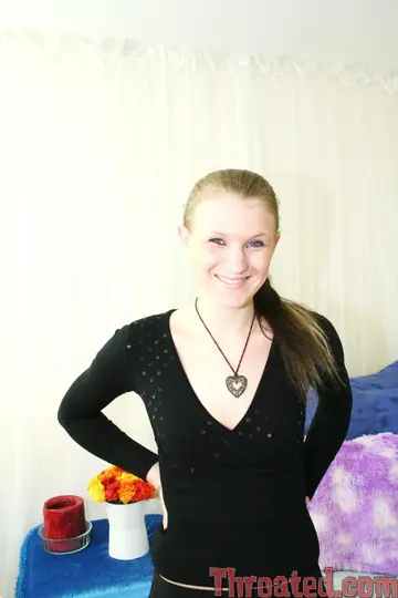 Slim French MILF Deepthroats and Takes a Facial in POV