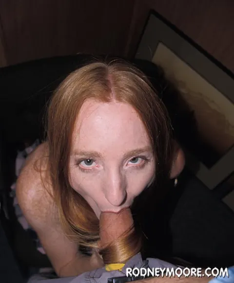 Anna May: Skinny Redhead Takes a Facial After POV Fuck – photo 10 of 19