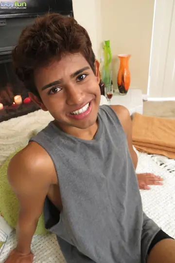 Slim Guy Strips and Jerks Off to Cum