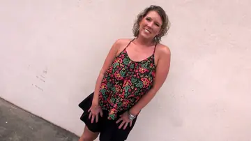 Busty Blonde PAWG Rides Cowgirl for a Creampie in a Car