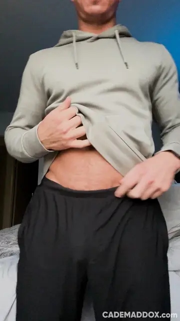 Hairy Guy Fingers His Ass and Masturbates to Cumshot