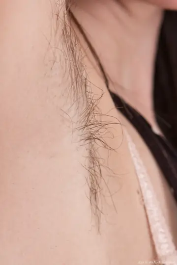 PAWG Lifts Her Skirt and Spreads Her Hairy Pussy and Armpits in the Kitchen