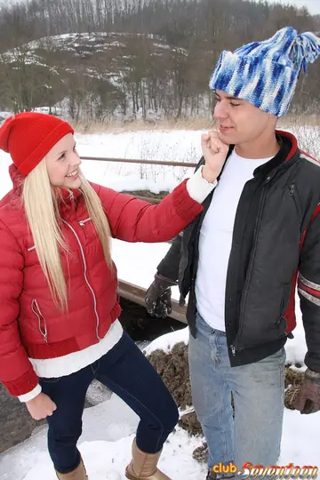 Mia Blond – Czech Blonde Takes a Mouthful of Cum After Fucking