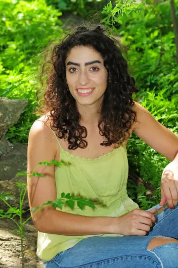 Petite Tanned Latina with Curly Hair Shows Her Hairy Pussy