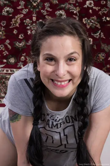 Betty Green – Dutch Brunette in Socks Spreads Her Hairy Pussy