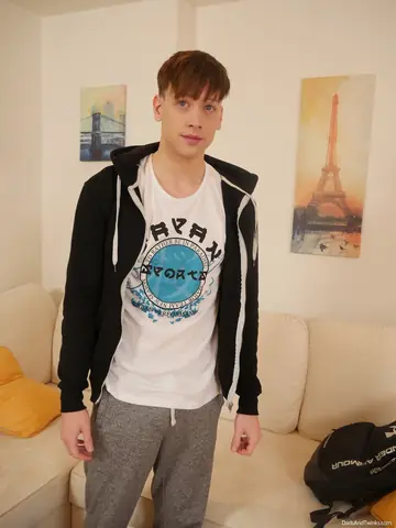 Man and Twink Kiss, Suck, and Fuck