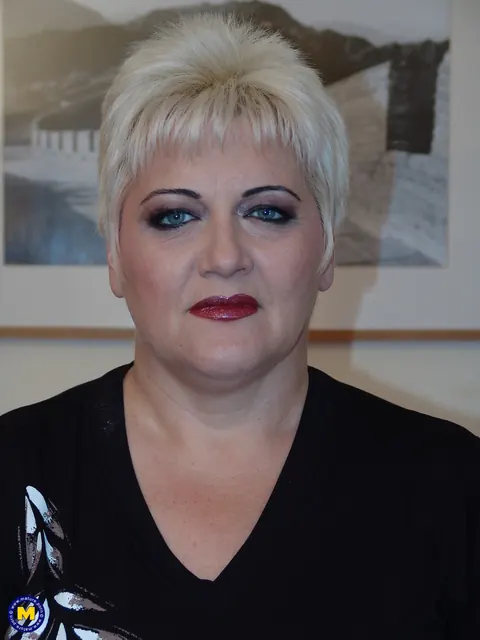Blonde BBW Takes Two Men in the Bathroom – photo 1 of 21