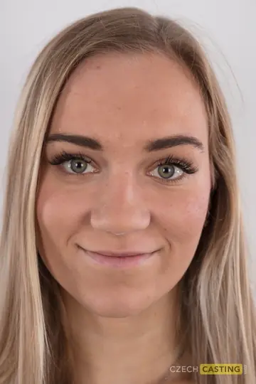 Czech Blonde Strips Out of Her Lingerie and Spreads