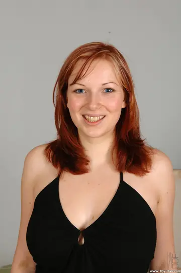 Polish Redhead with Big Tits Undresses and Shows Her Body