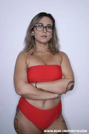 Red August – Athletic Thick Woman in Panties Wrestles and Dominates Black Stud