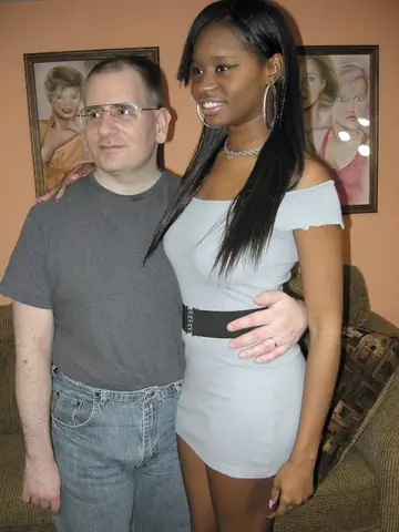 Mercy Starr – Petite Ebony Brunette Sucks White Cock and Rides