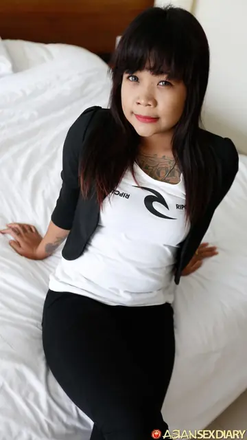 Tall Asian Woman Undresses for a Casting