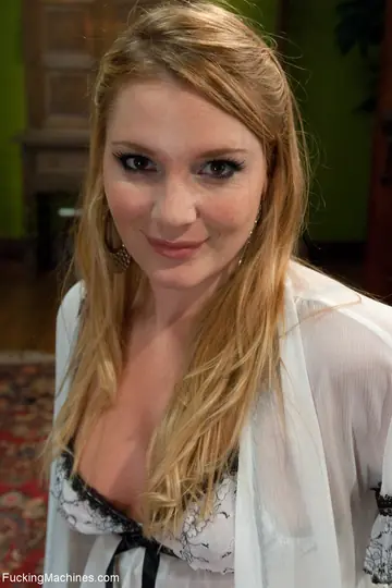 Aurora Snow – Busty Blonde Fingers Herself in High Heels