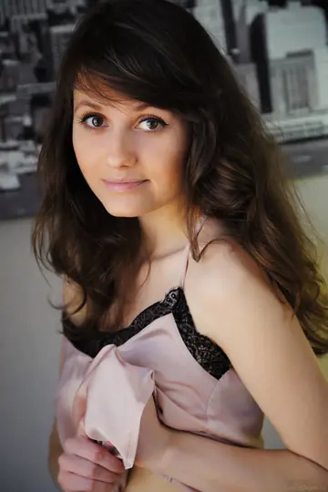 Carmela A – Slim Ukrainian Brunette Spreads Her Trimmed Pussy