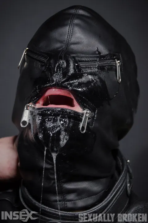 Eden Sin: Brunette in a Leather Skirt Takes Anal and a Facial in BDSM – photo 14 of 14