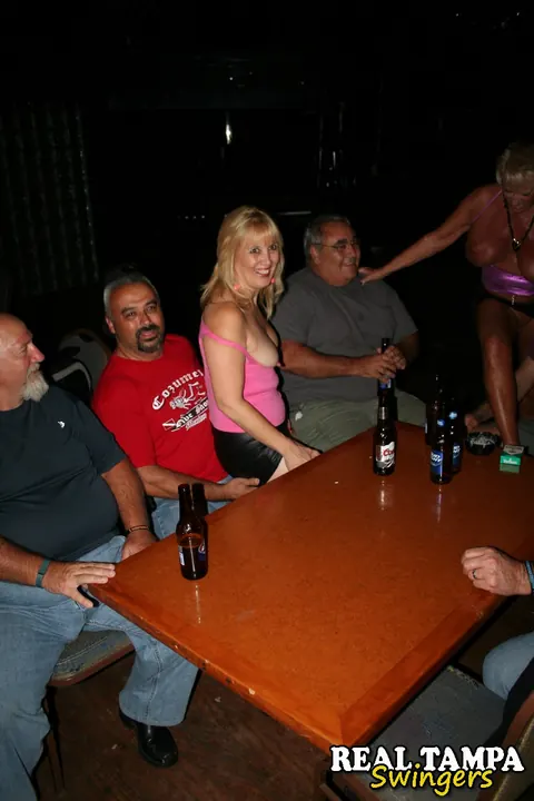 Mandi McGraw: Tall Blonde MILF Takes Interracial Anal and a Creampie in Group Sex – photo 5 of 21