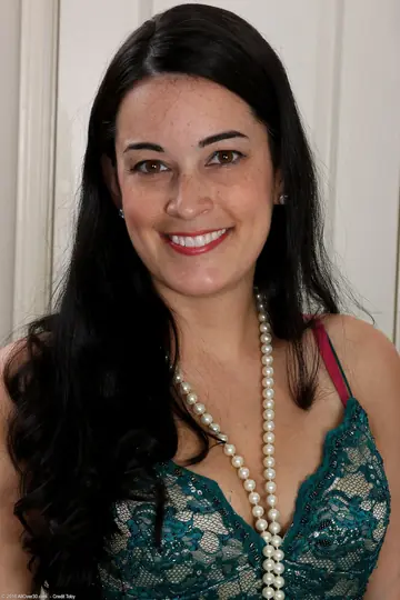 Nyla Parker – Brunette MILF in a Dress Shows Her Big Natural Tits and Hairy Pussy