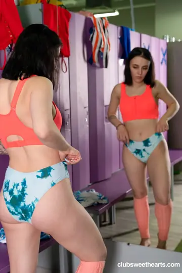 Sara Rich – European Brunette Strips Off Her Panties and Fingers Her Tattooed Pussy