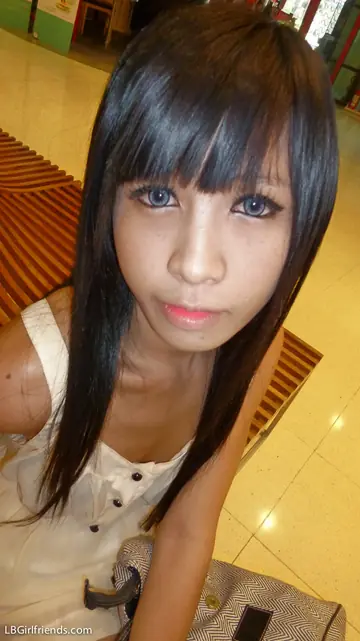 Petite Asian Trans Woman Poses Nude in a Public Place