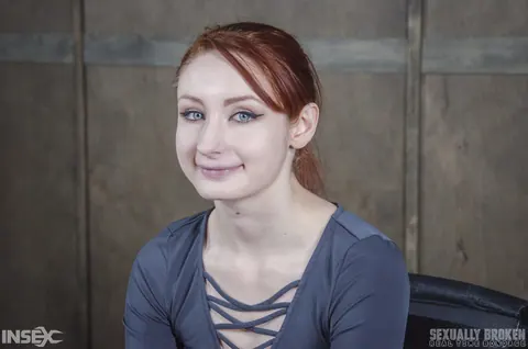 Violet Monroe: Tattooed Redhead Deepthroats and Takes Anal in Bondage – photo 2 of 15