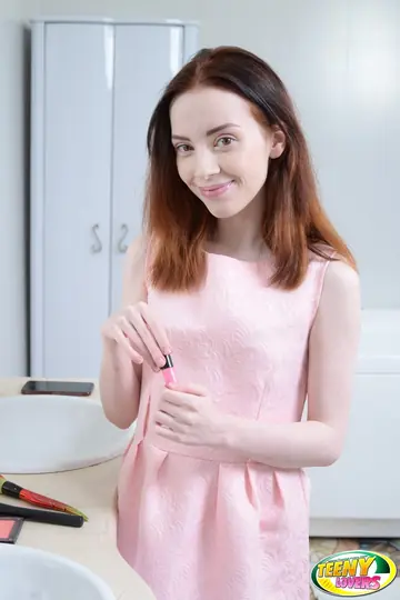 European Redhead Takes Anal Doggy Style and a Facial