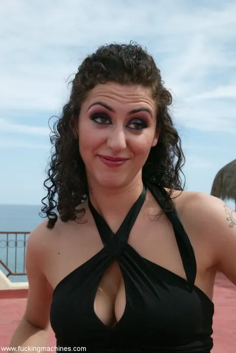 Ariel X & Dana DeArmond: Latina Brunette in a Bikini Bound Outdoors in BDSM – photo 7 of 20