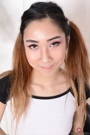 Eva Yi – Petite Asian Brunette Strips Nude and Shows Her Tattoo
